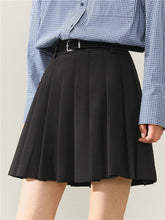 Women's High-Waist Pleated Short Skirt